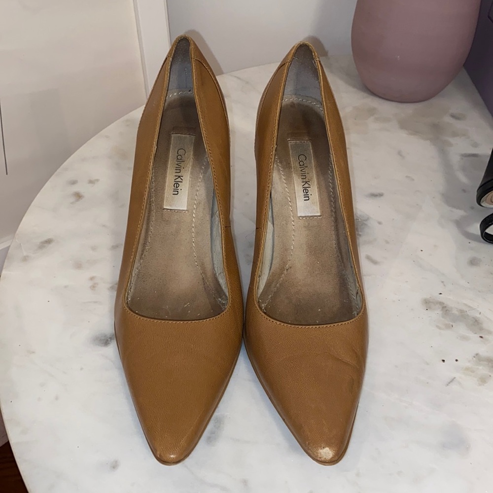 Calvin Klein heels.